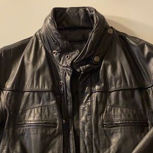 Vintage Genuine leather motorcycle jacket